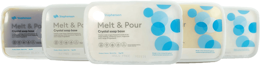 Smelt- & Gietzeepbasis Proefpakket